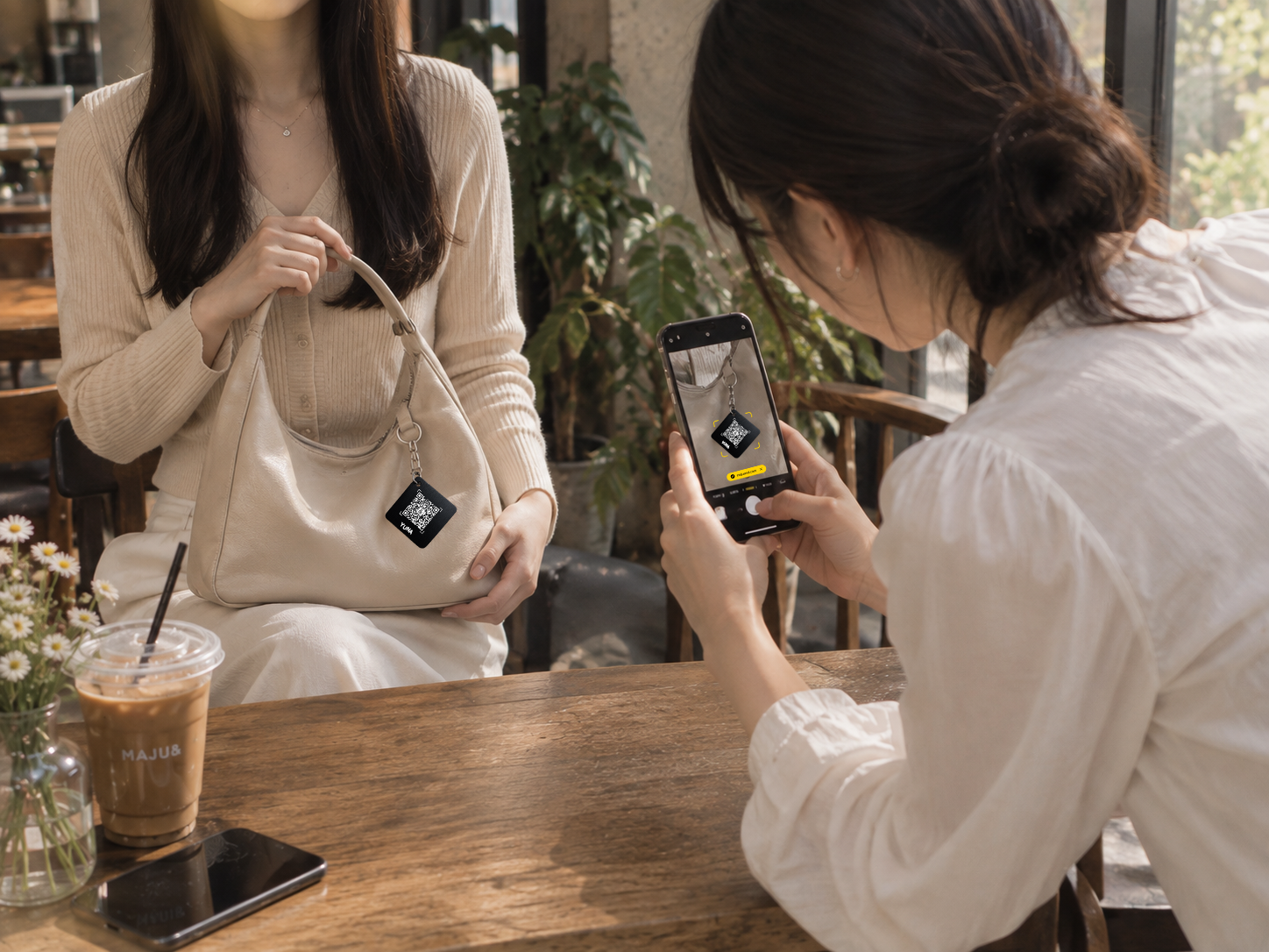 QR 태그 스캔 시연